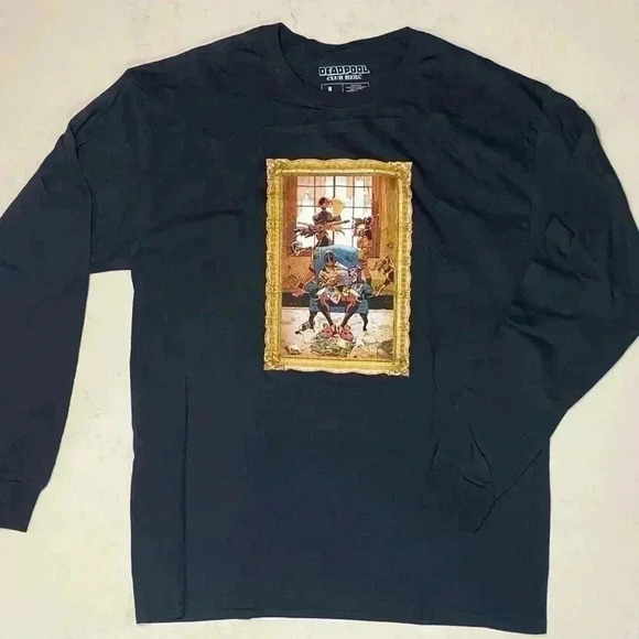 Marvel Deadpool Longsleeve Tee Shirt - Picture 2 of 5